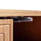 Habitat Grooved Storage 4 Door Sideboard - Pine