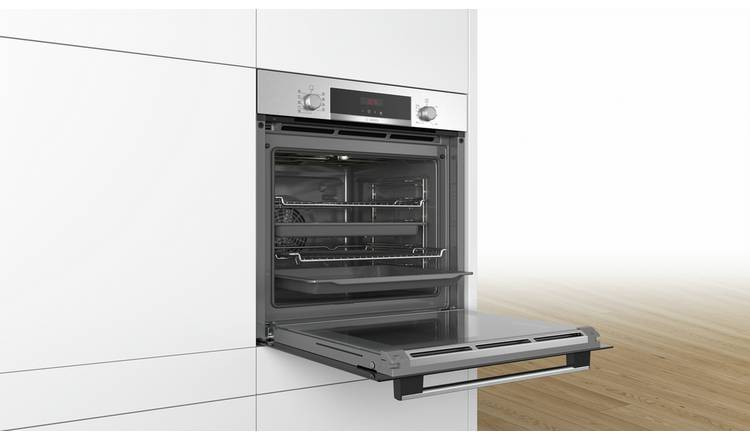 Bosch HBS573BS0B Built In Single Electric Oven - S\Steel