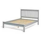 Habitat Aspley Double Wooden Bed Frame - Grey