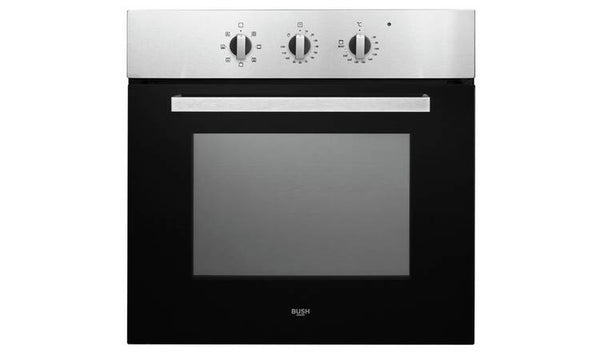 Bush BIBFOSAX Built In Single Electric Oven - Silver