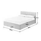 Habitat Lavendon Double End Opening Ottoman Bed Frame - Grey