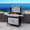 Home Deluxe 6 Burner BBQ Stainless Steel