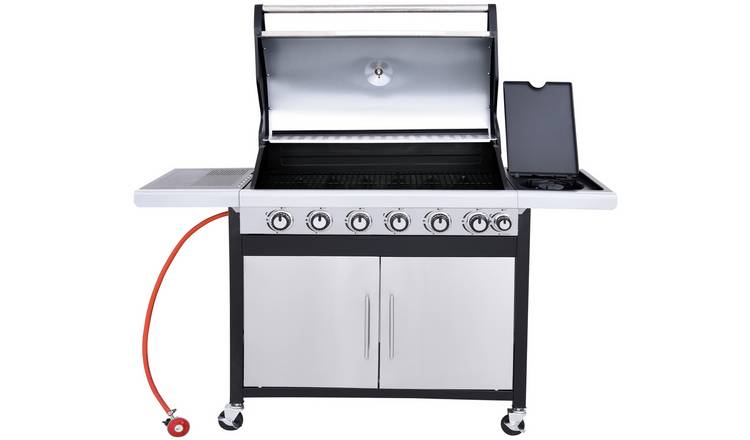 Home Deluxe 6 Burner BBQ Stainless Steel