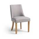 Habitat Alec Pair of Midback Dining Chairs - Grey