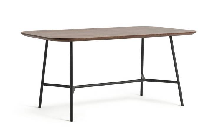 Habitat Huntington Wood 4 Seater Dining Table - Walnut