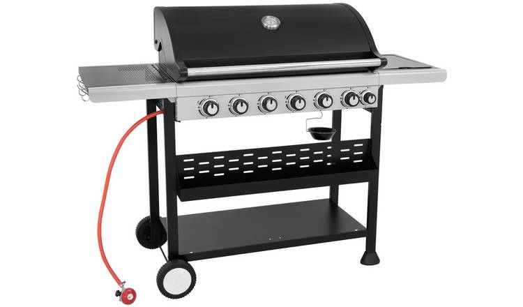 Home Wow Premium 6 Burner Gas BBQ