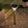 Saxby Toko Outdoor Solar Spike Light - Brushed Stainless Steel (Pack of 6)