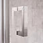 Aqualux Edge 6 Rectangular Shower enclosure with Sliding door (W)1200mm