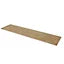 Arrezo Beige Matt Wood effect Porcelain Wall & floor Tile, Pack of 14, (L)600mm (W)150mm