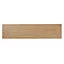 Arrezo Beige Matt Wood effect Porcelain Wall & floor Tile, Pack of 14, (L)600mm (W)150mm