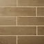 Arrezo Beige Matt Wood effect Porcelain Wall & floor Tile, Pack of 14, (L)600mm (W)150mm