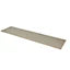 Arrezo Grey Matt Wood effect Porcelain Wall & floor Tile, Pack of 14, (L)600mm (W)150mm