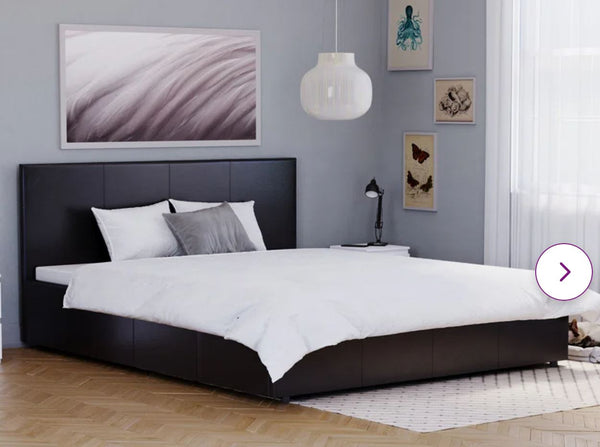 Wilna Upholstered Storage Bed (Double)