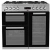 Beko KDVF90X 90cm Dual Fuel Range Gas Cooker - Stainless Steel