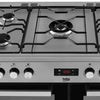 Beko KDVF90X 90cm Dual Fuel Range Gas Cooker - Stainless Steel