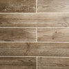 Cotage wood Light brown Matt Wood effect Porcelain Wall & floor Tile, Pack of 4, (L)1200mm (W)200mm