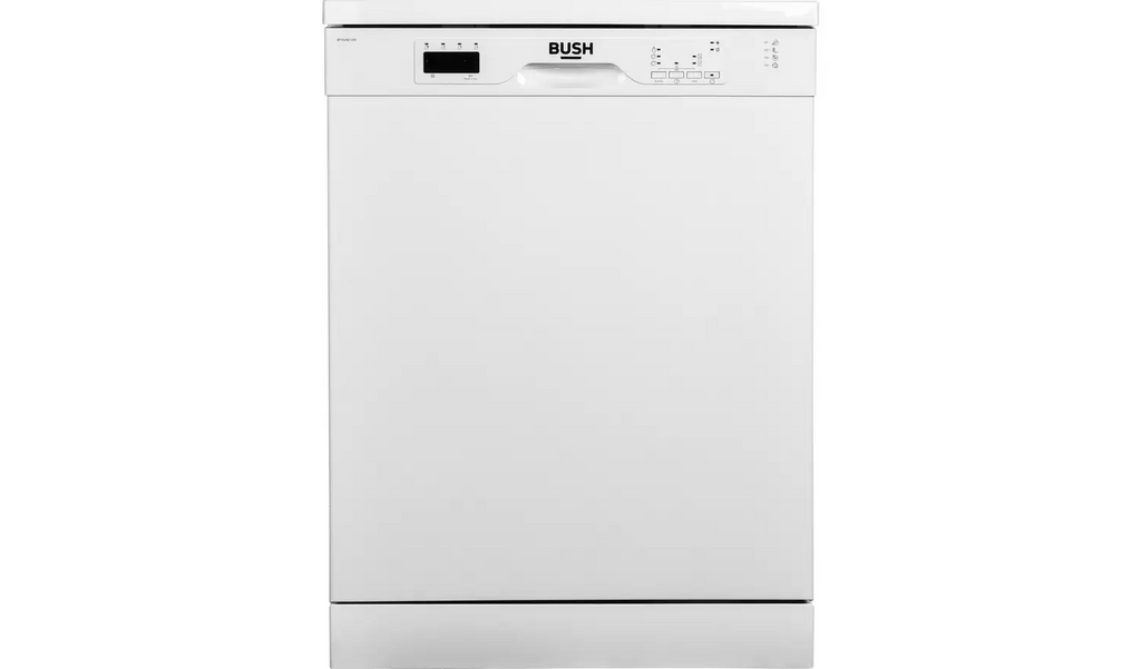 Bush BFSSAE12W Full Size Dishwasher White859 3454