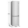 LG GBB72PZEFN Fridge Freezer - Stainless Steel