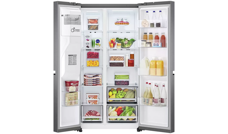 LG GSLV50DSXM American Fridge Freezer - Graphite