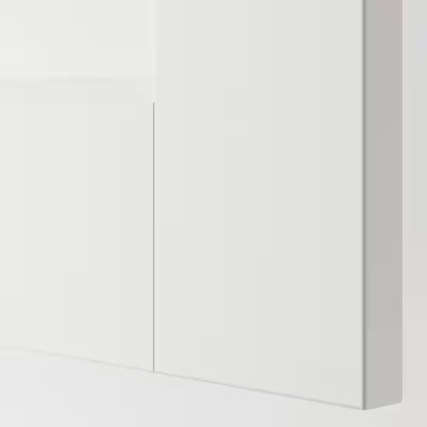 PAX / GRIMO Wardrobe combination, white, 200x66x201 cm