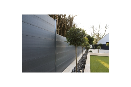 Durapost Composite Fencing Board Anthracite Grey 150mm x 1830mm