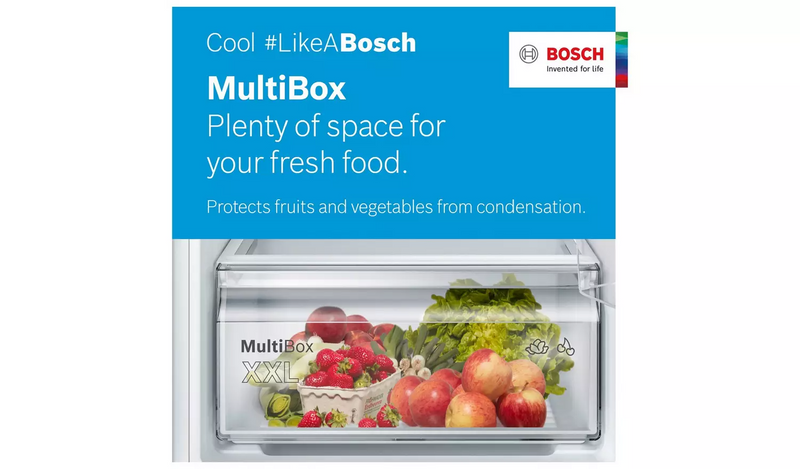 Bosch KTL15NWFAG Under Counter Fridge - White