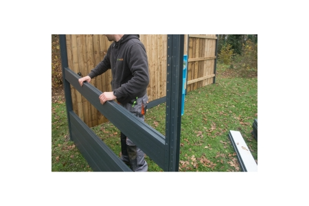 Durapost Composite Fencing Board Anthracite Grey 150mm x 1830mm