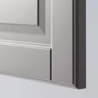 METOD Kitchen, white Maximera/Bodbyn grey, 240x60x228 cm