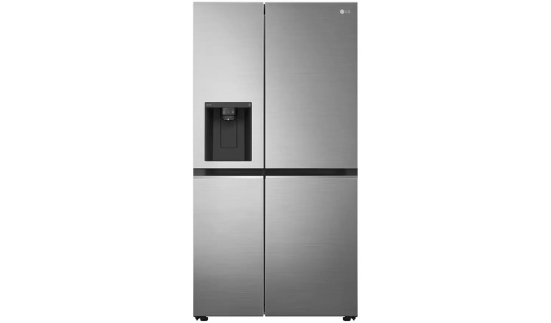LG GSLV71PZTF American Fridge Freezer - Shiny Steel - Non Plumbed