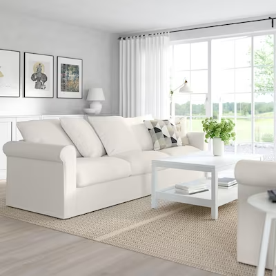 GRÖNLID 3-seat sofa, Inseros white