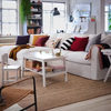 GRÖNLID 4-seat sofa with chaise longues, Inseros white