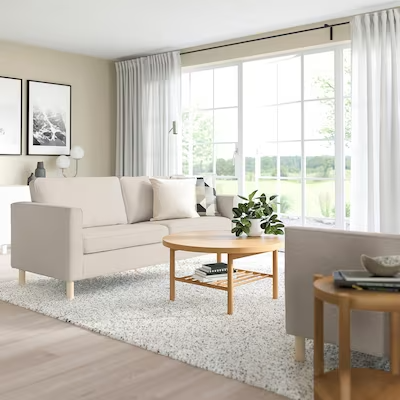 PÄRUP 3-seat sofa, Gunnared beige