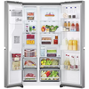 LG GSLV71PZTF American Fridge Freezer - Shiny Steel - Non Plumbed