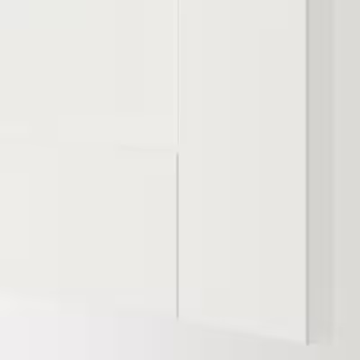 ENHET Kitchen, white frame, 243x63.5x222 cm