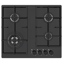 VASASTAN Gas hob, IKEA 500 glass/black, 59 cm