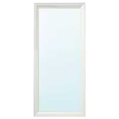 TOFTBYN Mirror, white, 75x165 cm