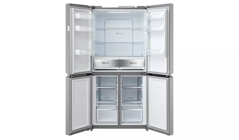 Bush MEMD4S Multi Door Fridge Freezer - Stainless Steel