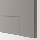 ENHET Corner kitchen, anthracite/grey frame