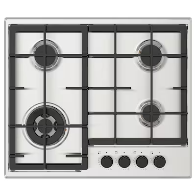 SKÅLAN Gas hob, IKEA 300 stainless steel, 59 cm