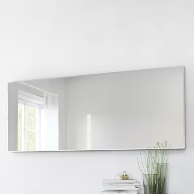 HOVET Mirror, aluminium, 78x196 cm