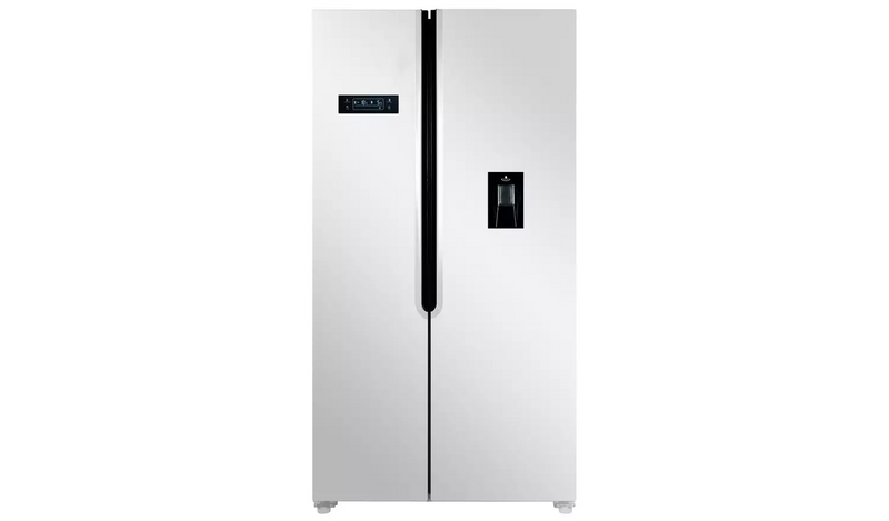 Bush MSBSWTDW20 American Fridge Freezer - White