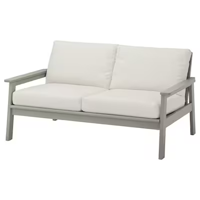 2-seat sofa, outdoor/ indoor, grey