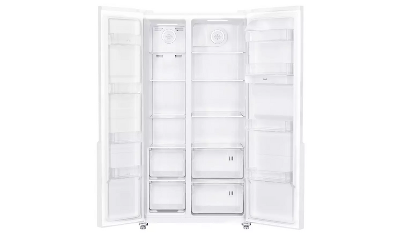 Bush MSBSWTDW20 American Fridge Freezer - White