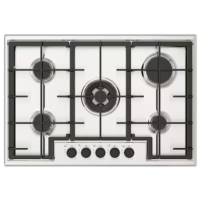 SKÅLAN Gas hob, IKEA 500 stainless steel, 74 cm