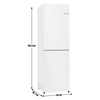 Bosch KGN27NWFAG Fridge Freezer - White