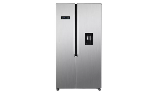 Bush MSBSWTDX20 American Fridge Freezer - Stainless Steel