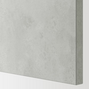 ENHET Kitchen, anthracite/concrete effect, 323x63.5x241 cm