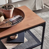 FJÄLLBO Coffee table, black, 90x46 cm