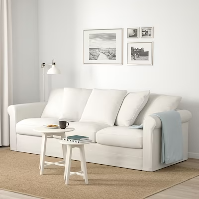 GRÖNLID 3-seat sofa, Inseros white