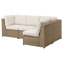 Modular corner sofa 3-seat, outdoor/indoor